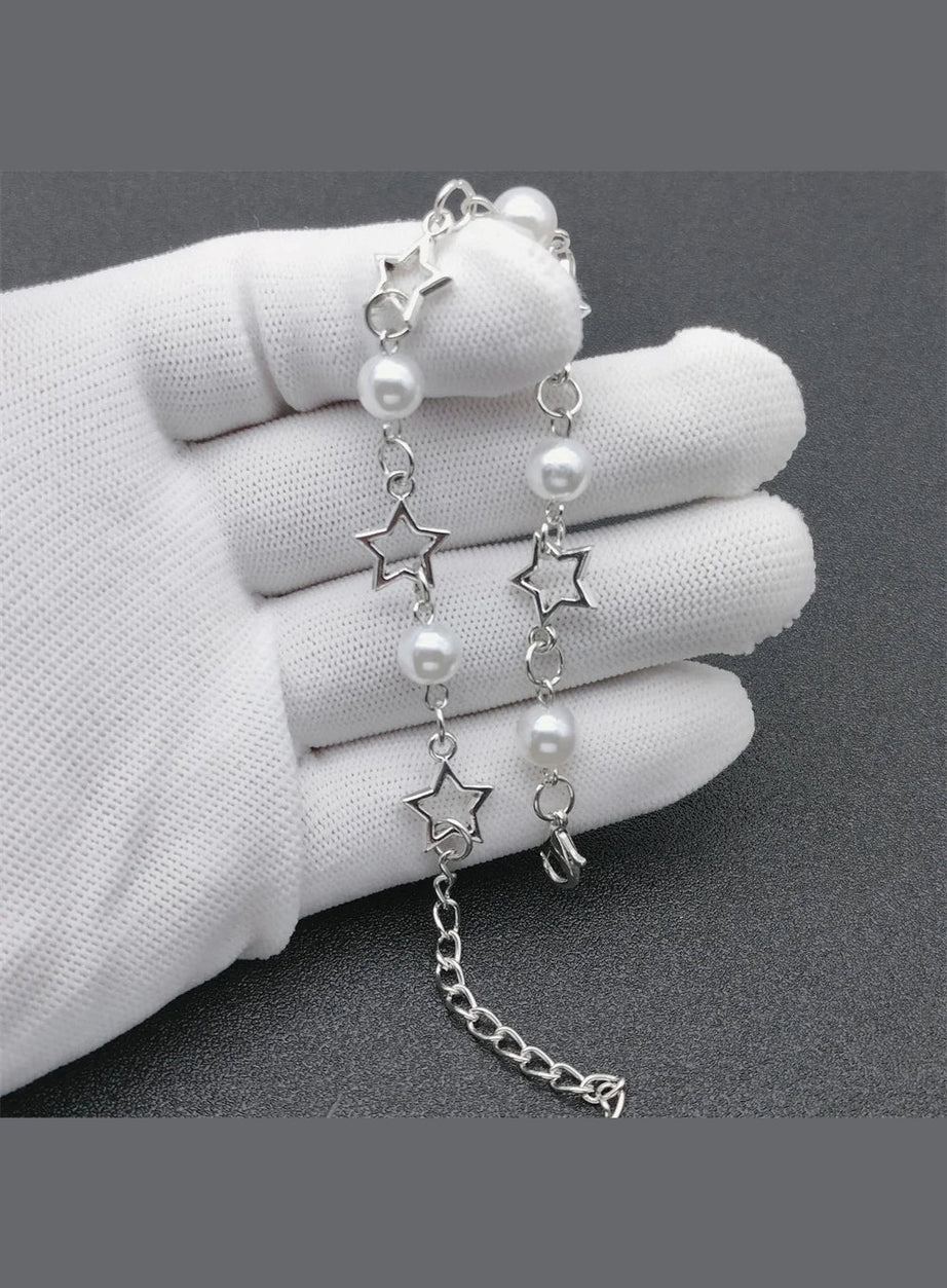 Y2k Star Bead Bracelet