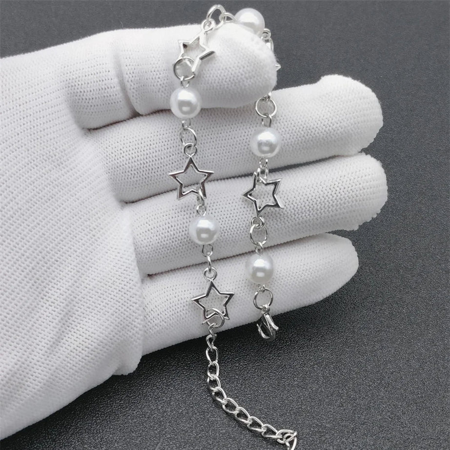 Y2k Star Bead Bracelet