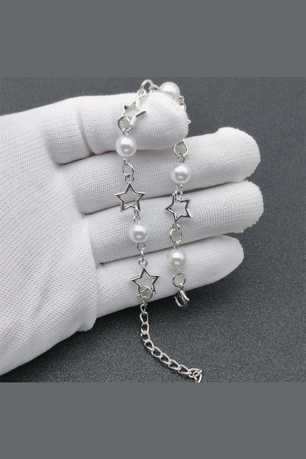 Y2k Star Bead Bracelet