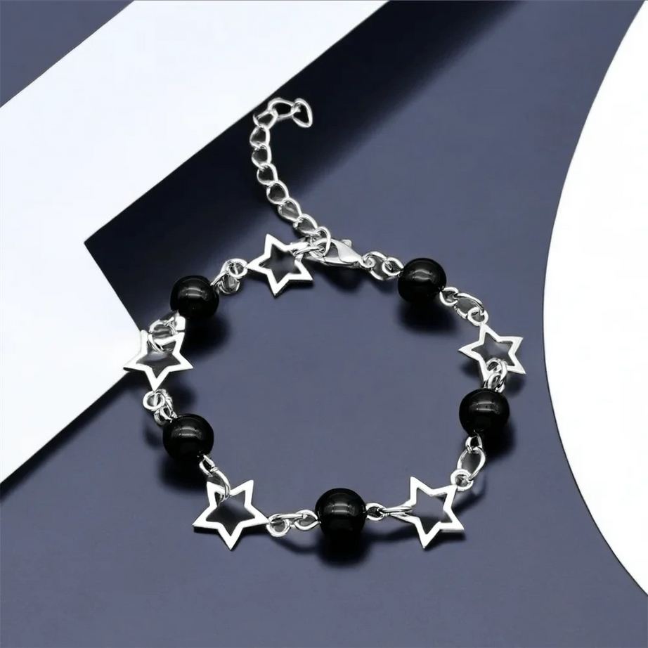 Y2k Star Bead Bracelet