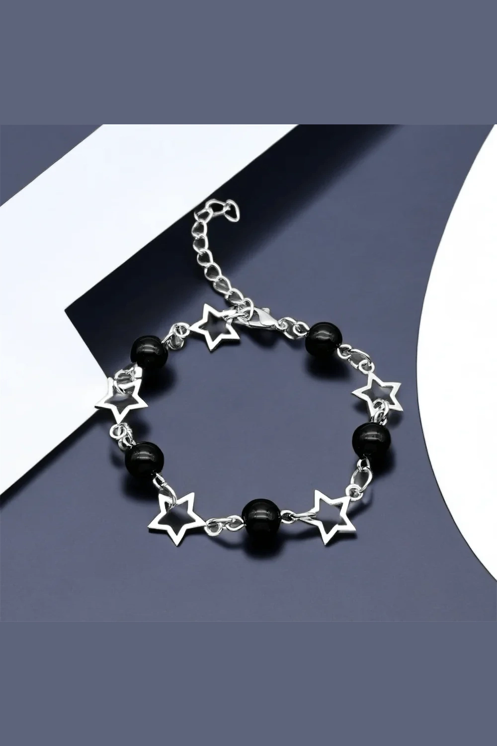 Y2k Star Bead Bracelet