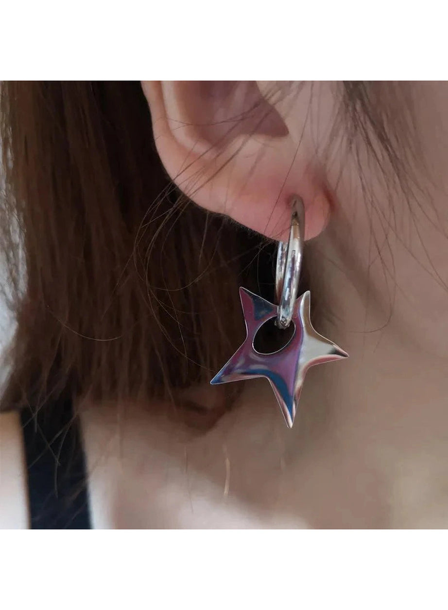 Y2k Star earrings