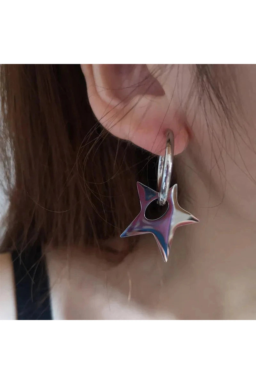 Y2k Star earrings