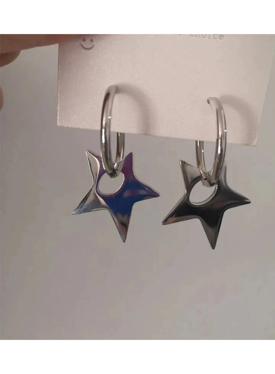 Y2k Star earrings