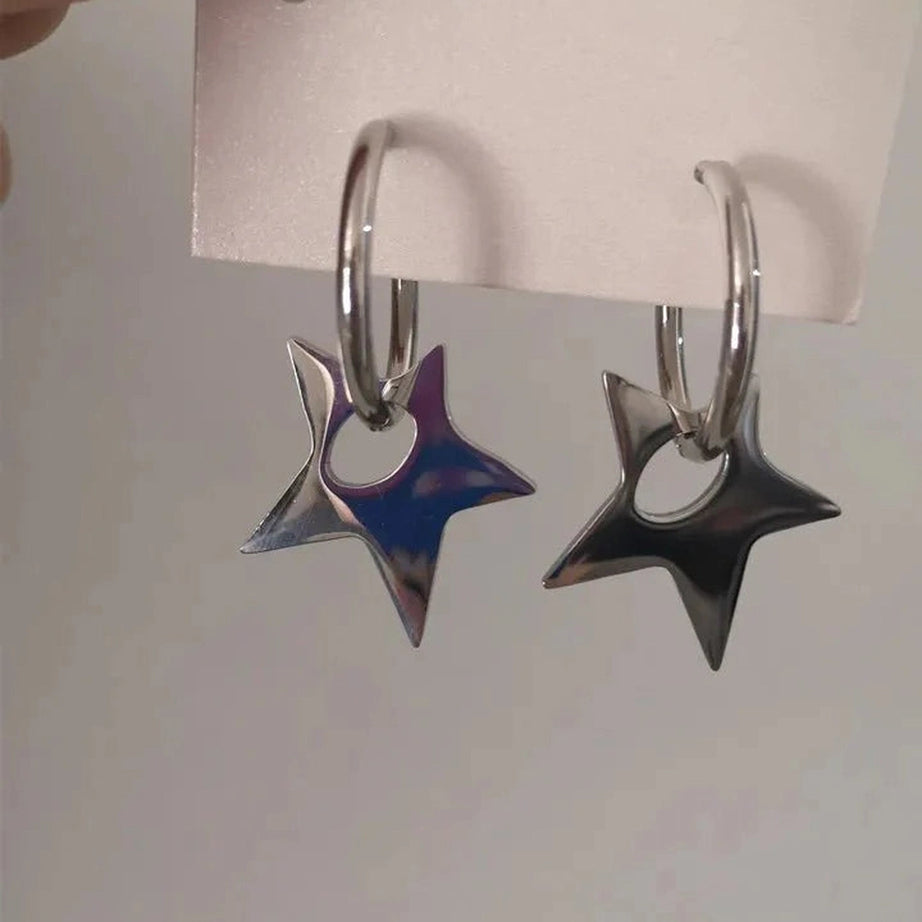 Y2k Star earrings