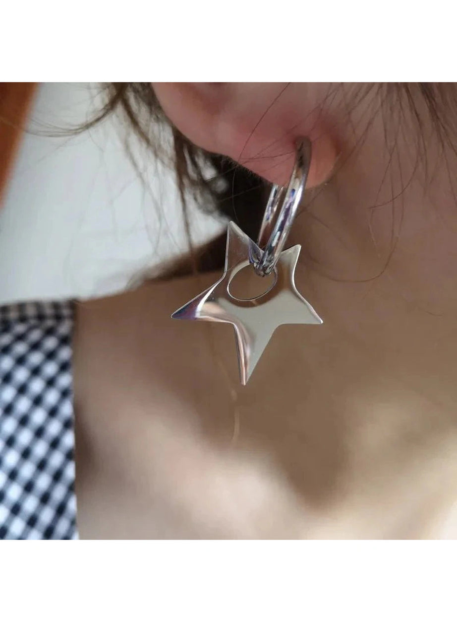 Y2k Star earrings