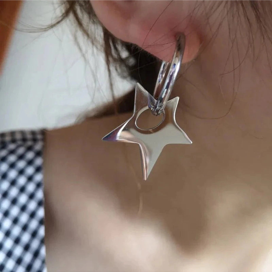 Y2k Star earrings