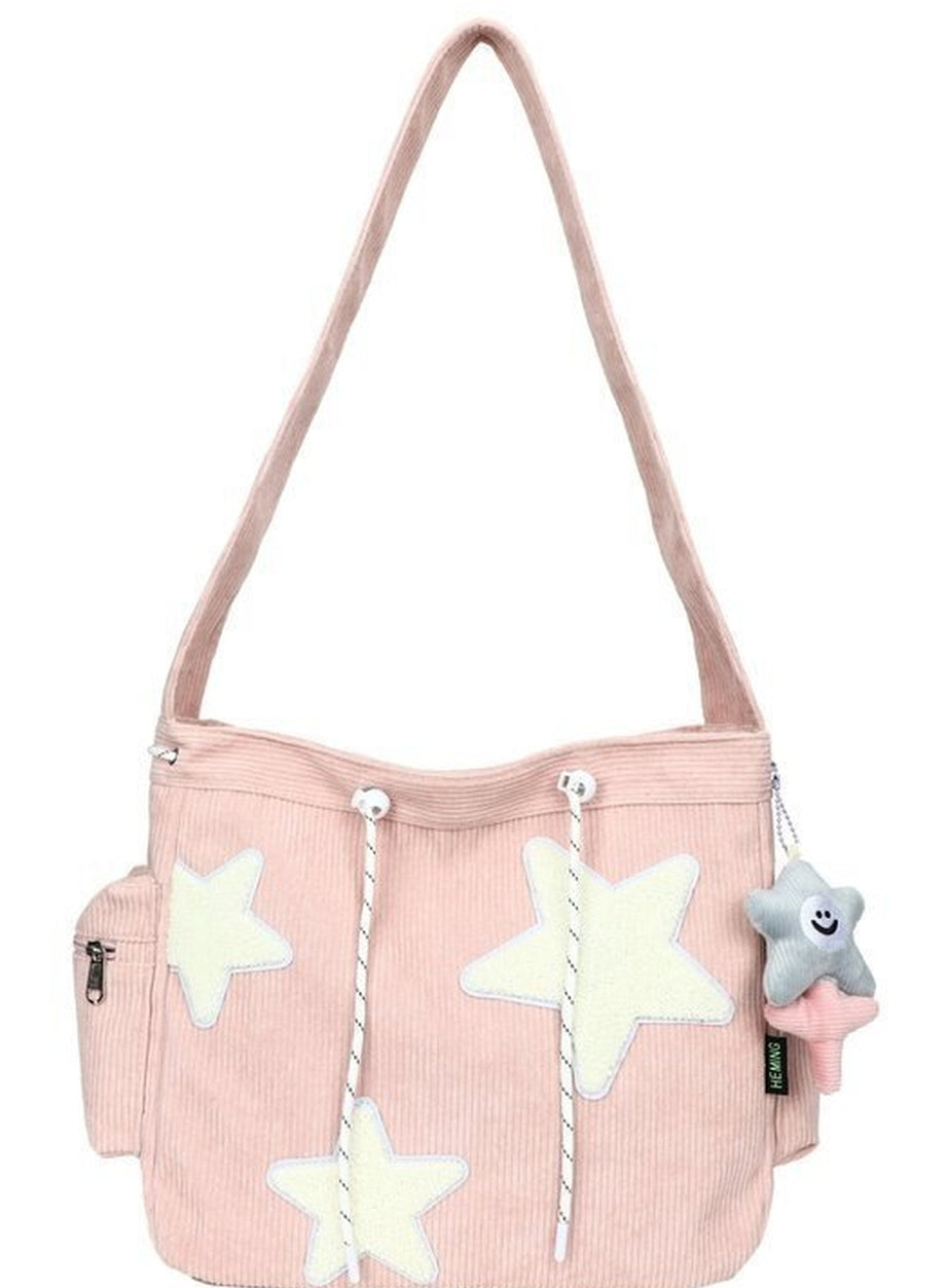 Y2k Star Pendant Crossbody Bag