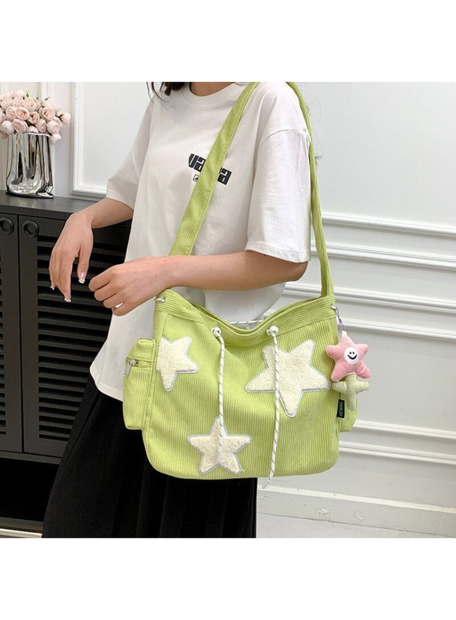Y2k Star Pendant Crossbody Bag