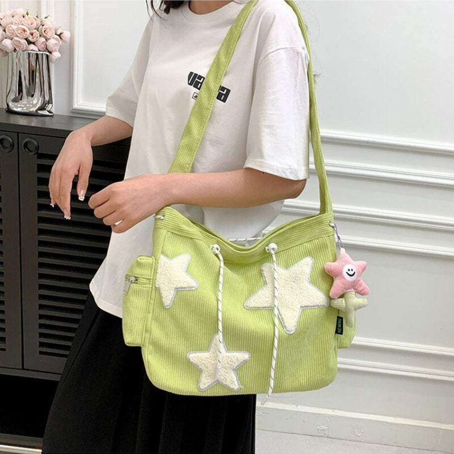 Y2k Star Pendant Crossbody Bag