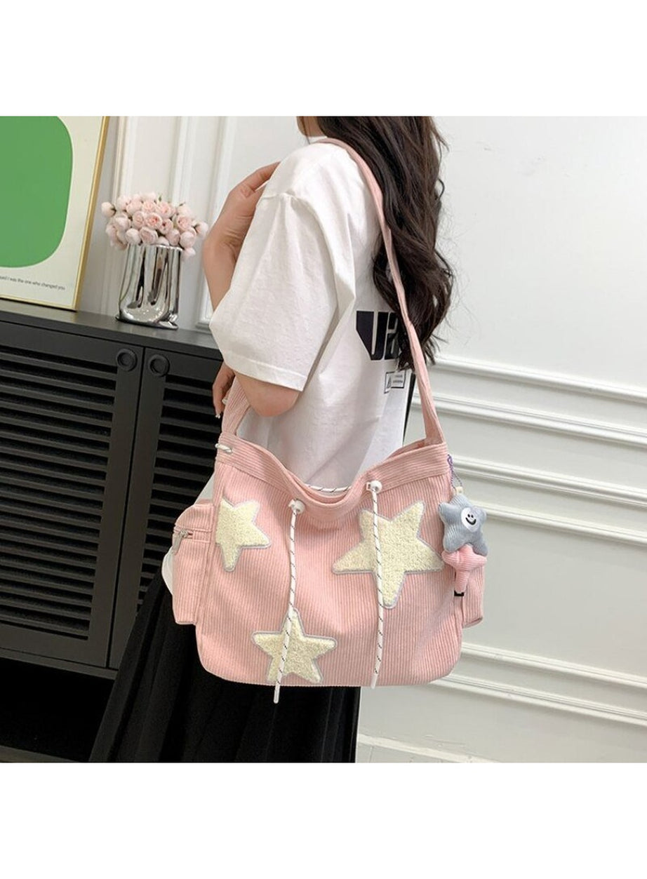 Y2k Star Pendant Crossbody Bag