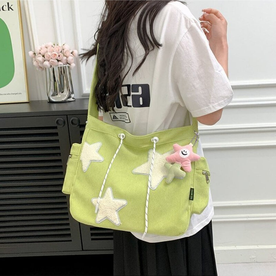Y2k Star Pendant Crossbody Bag