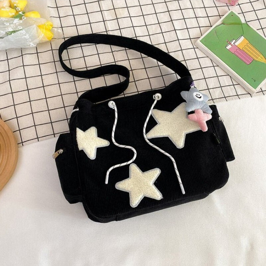Y2k Star Pendant Crossbody Bag