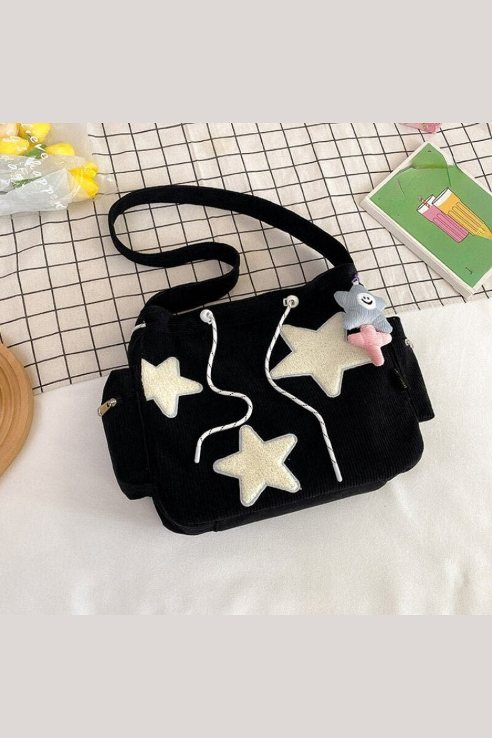 Y2k Star Pendant Crossbody Bag