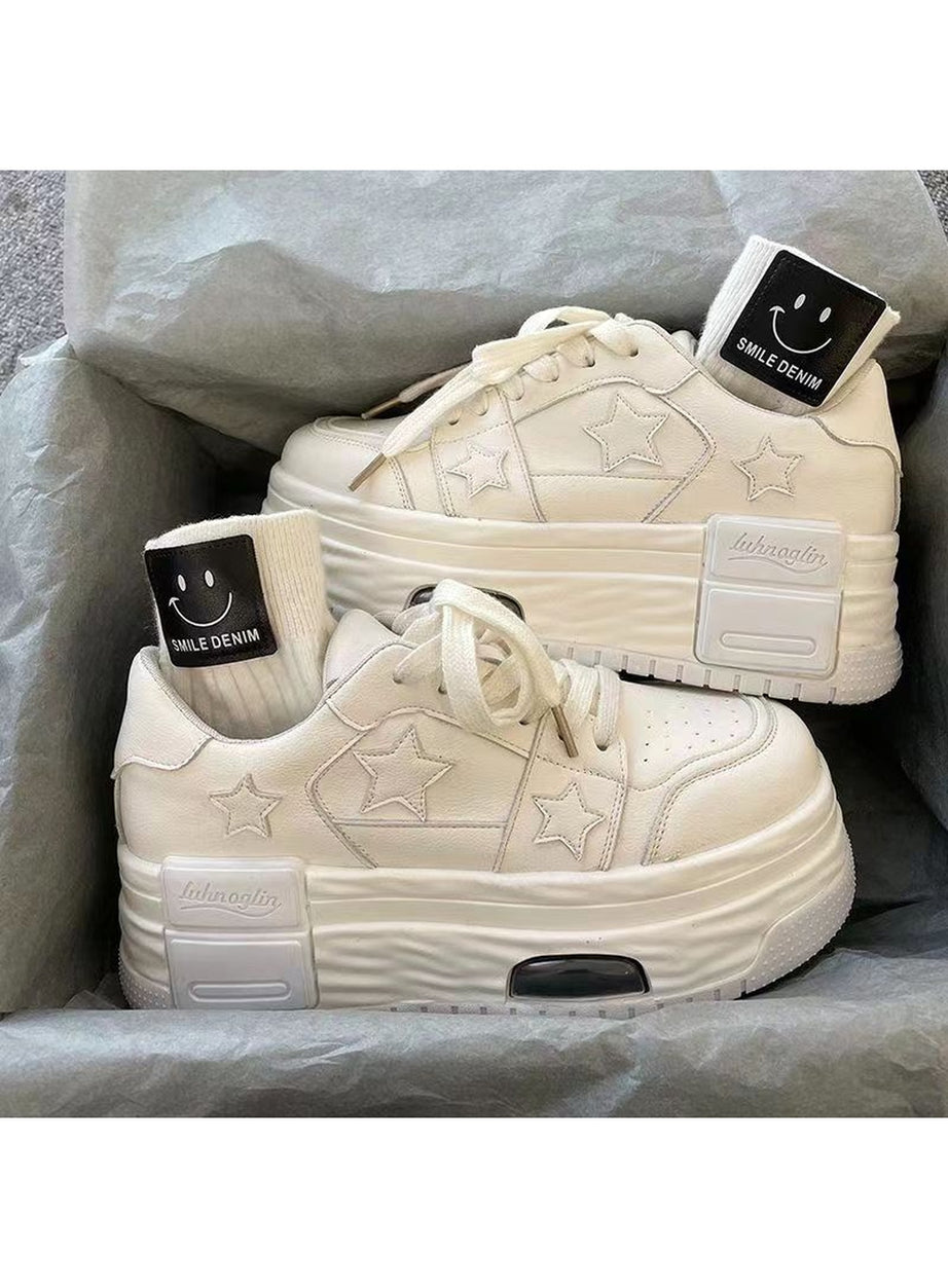 Y2k Acubi Star Skateboard Shoes