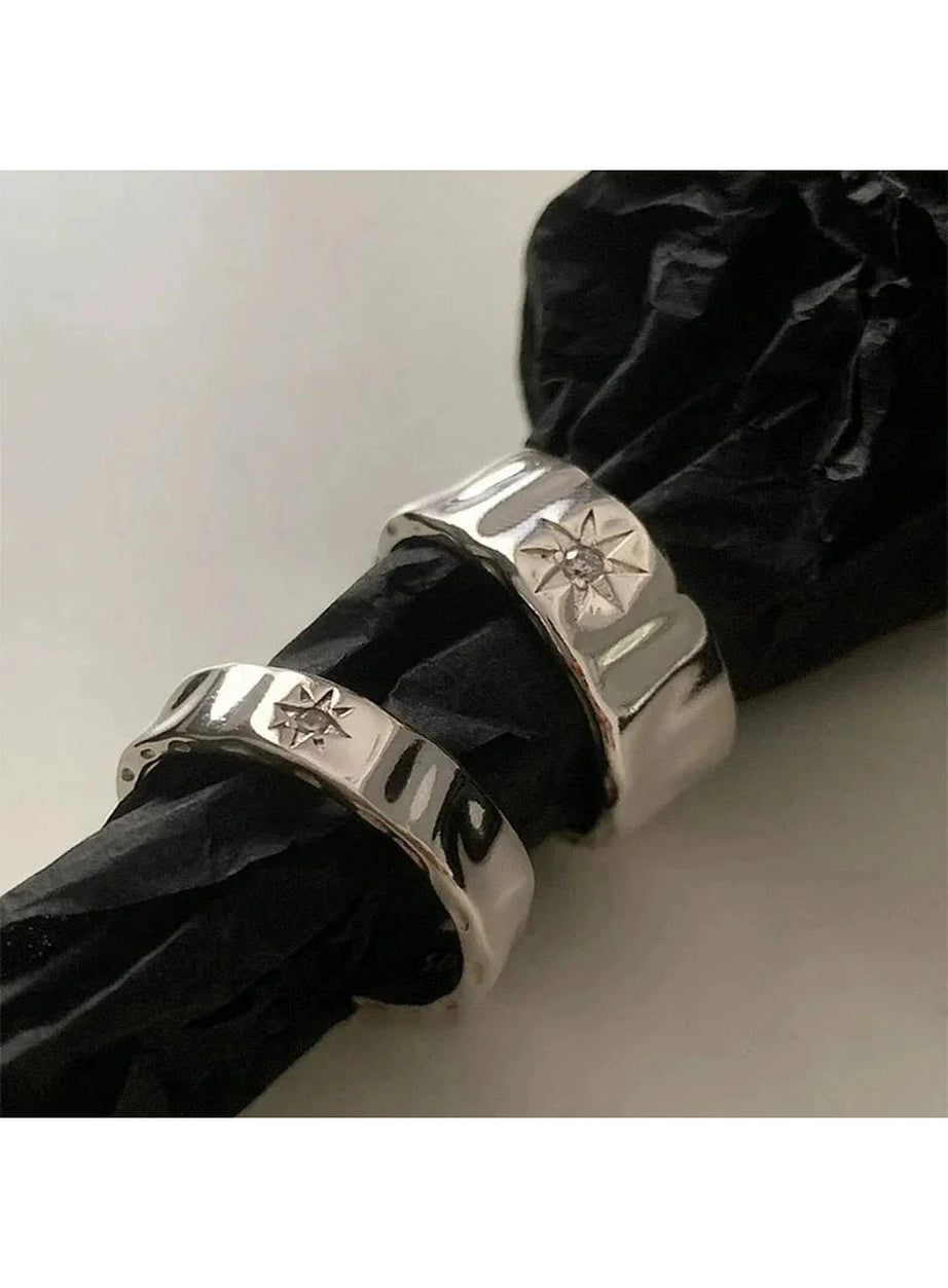 Y2k Stellar Gleam Duo Rings
