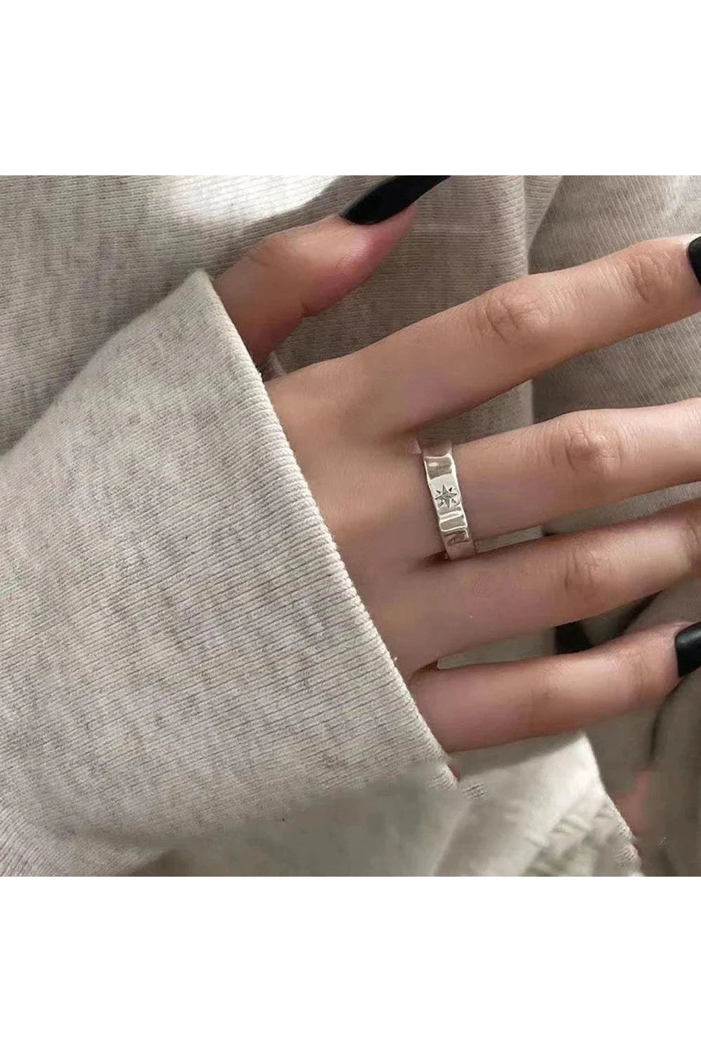 Y2k Stellar Gleam Duo Rings