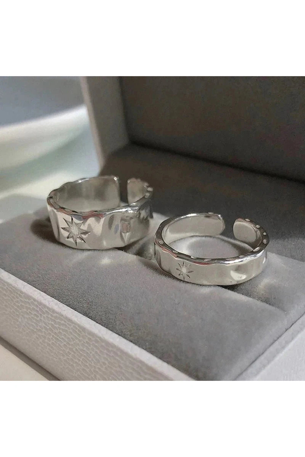 Y2k Stellar Gleam Duo Rings