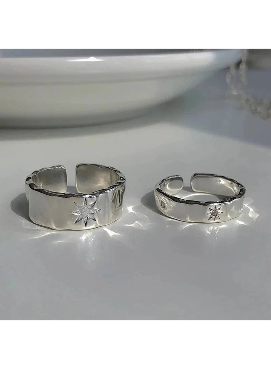 Y2k Stellar Gleam Duo Rings