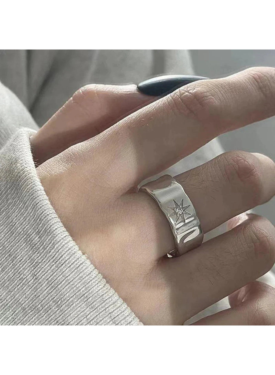 Y2k Stellar Gleam Duo Rings