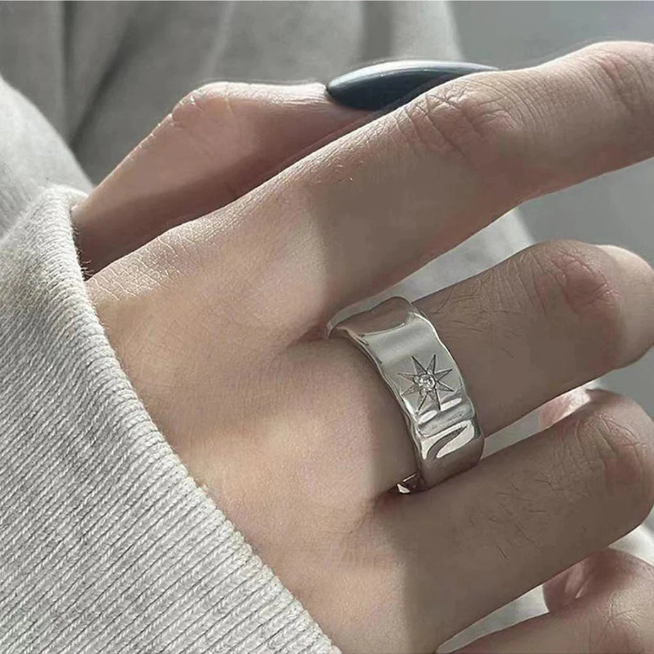 Y2k Stellar Gleam Duo Rings