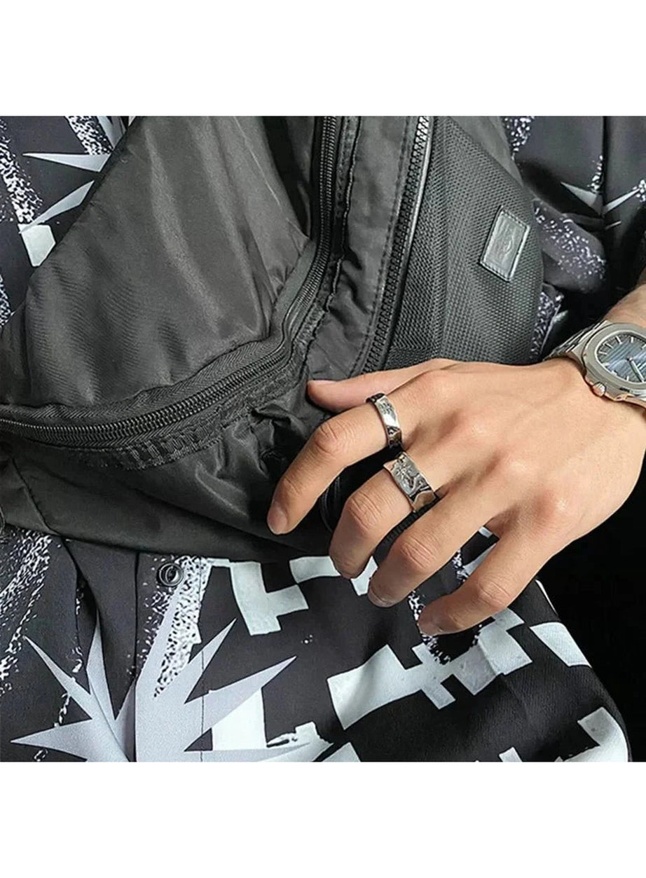 Y2k Stellar Gleam Duo Rings