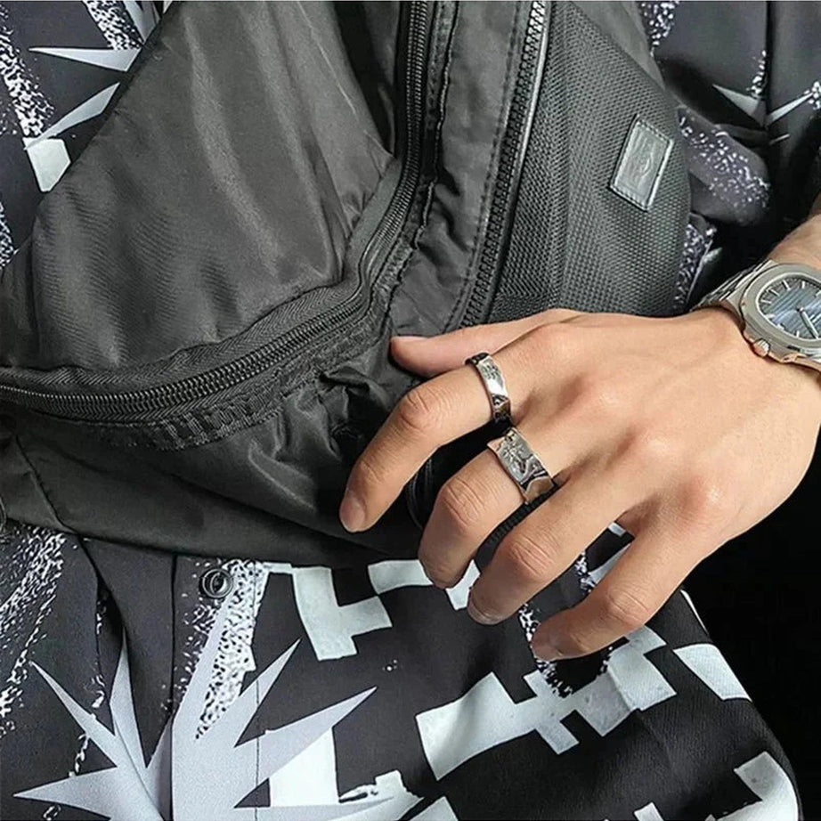 Y2k Stellar Gleam Duo Rings