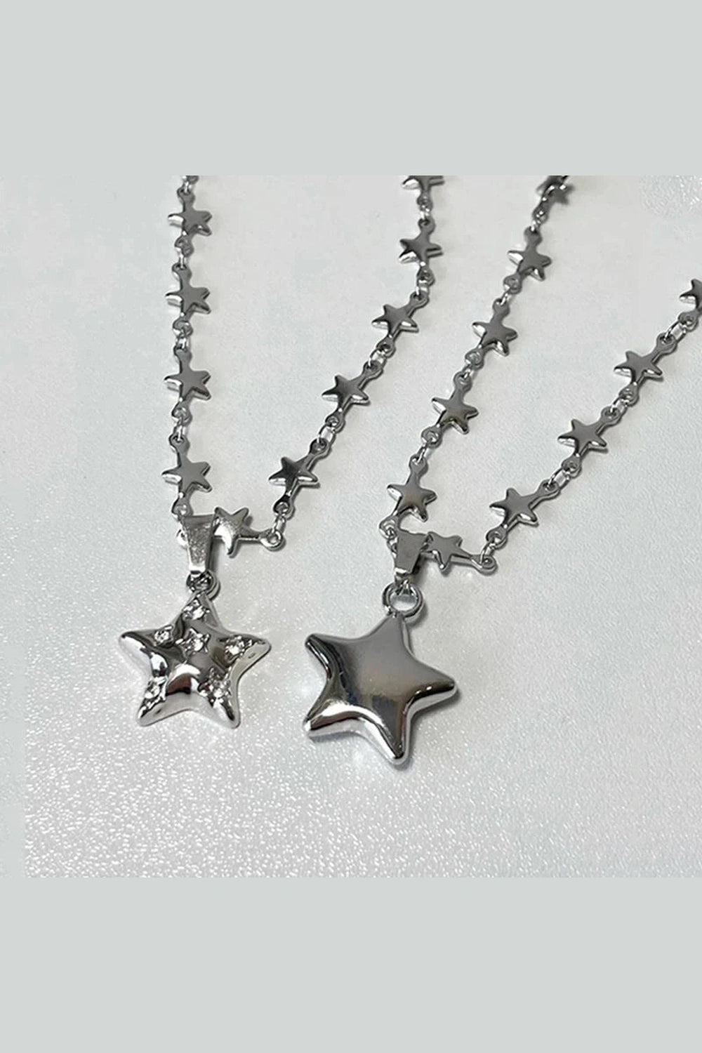 Y2k Stellar Shine Star Necklace