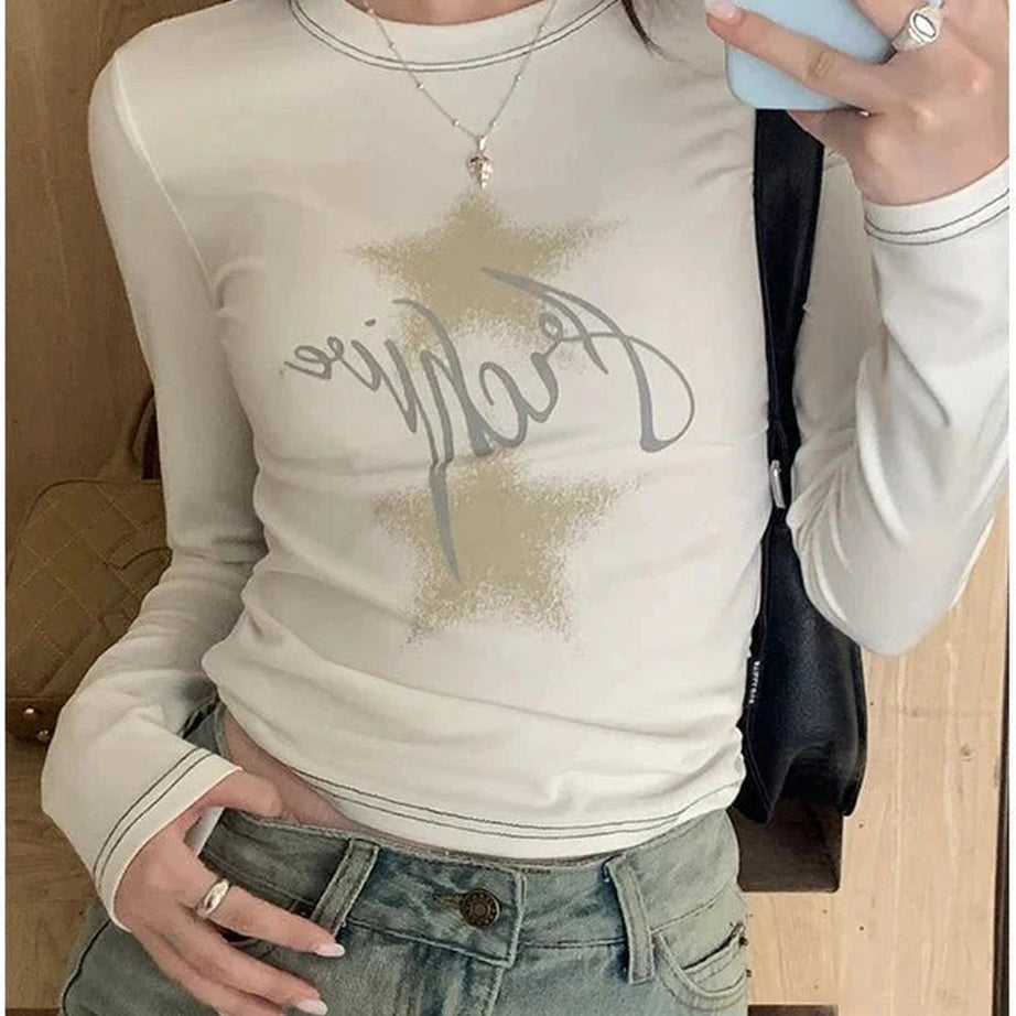 Y2k Stellar Sparkle Top