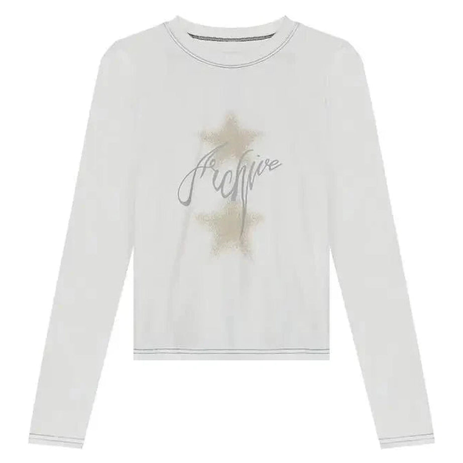 Y2k Stellar Sparkle Top