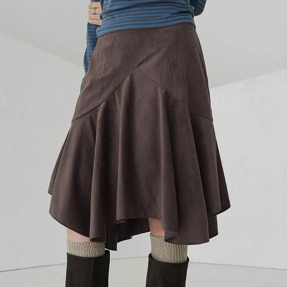 Y2k Straight Knee-Length Skirt