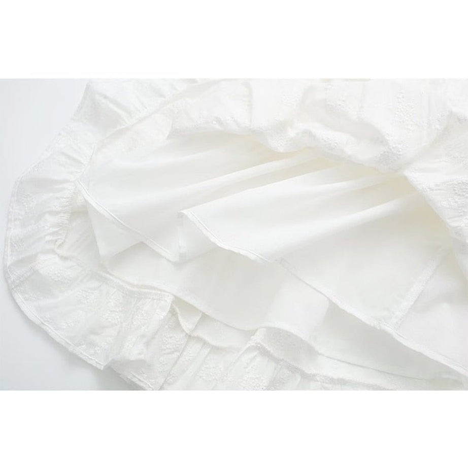 Y2k Strapless Lace Mini Dress