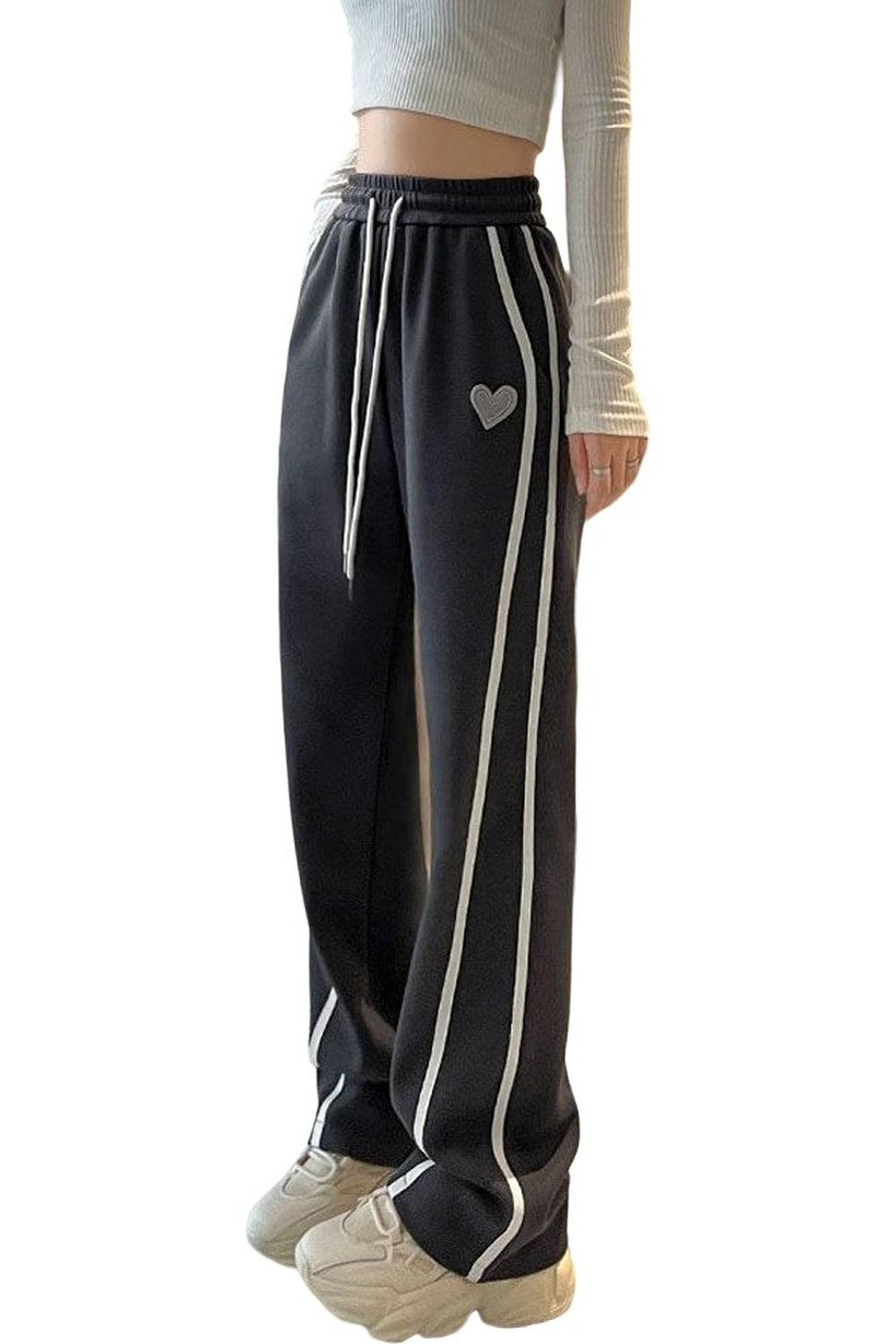 Y2k Acubi Striped Sweatpants