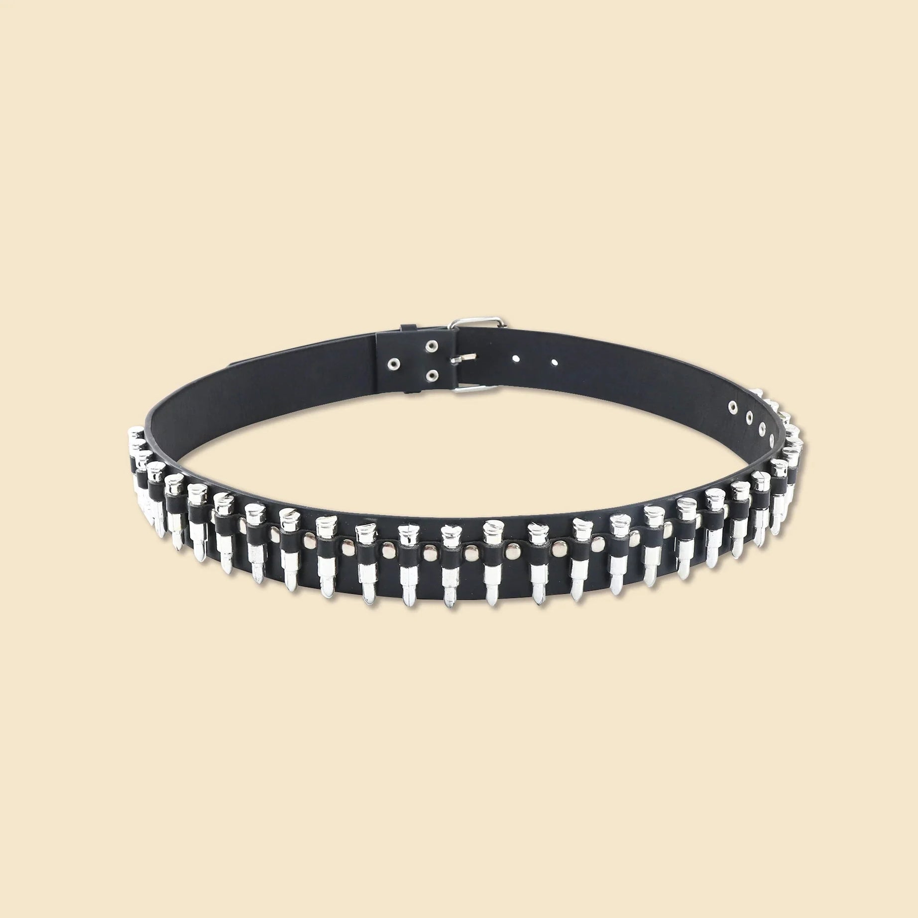 Studded Punk Festival Belt -