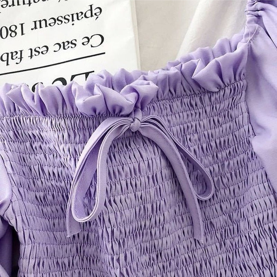 Y2k Summer Preppy Style Blouse