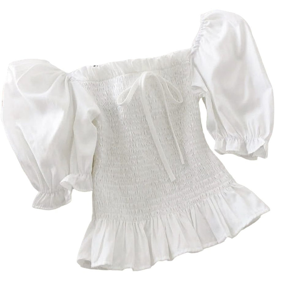 Y2k Summer Preppy Style Blouse