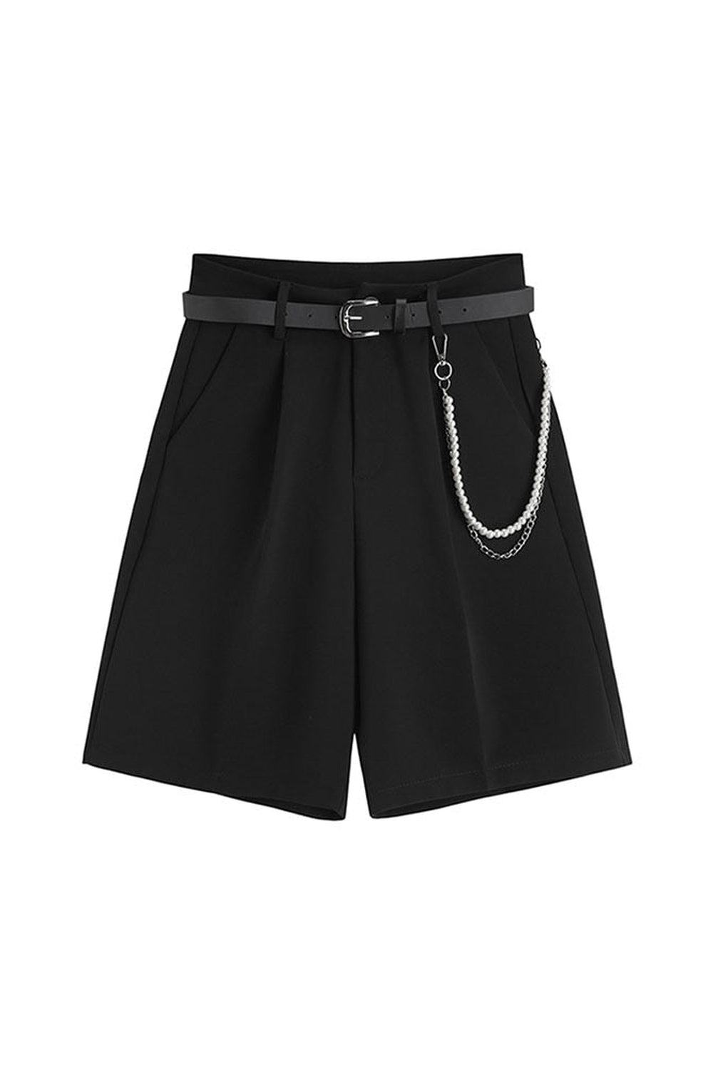 Y2k Summer Shorts with Chain