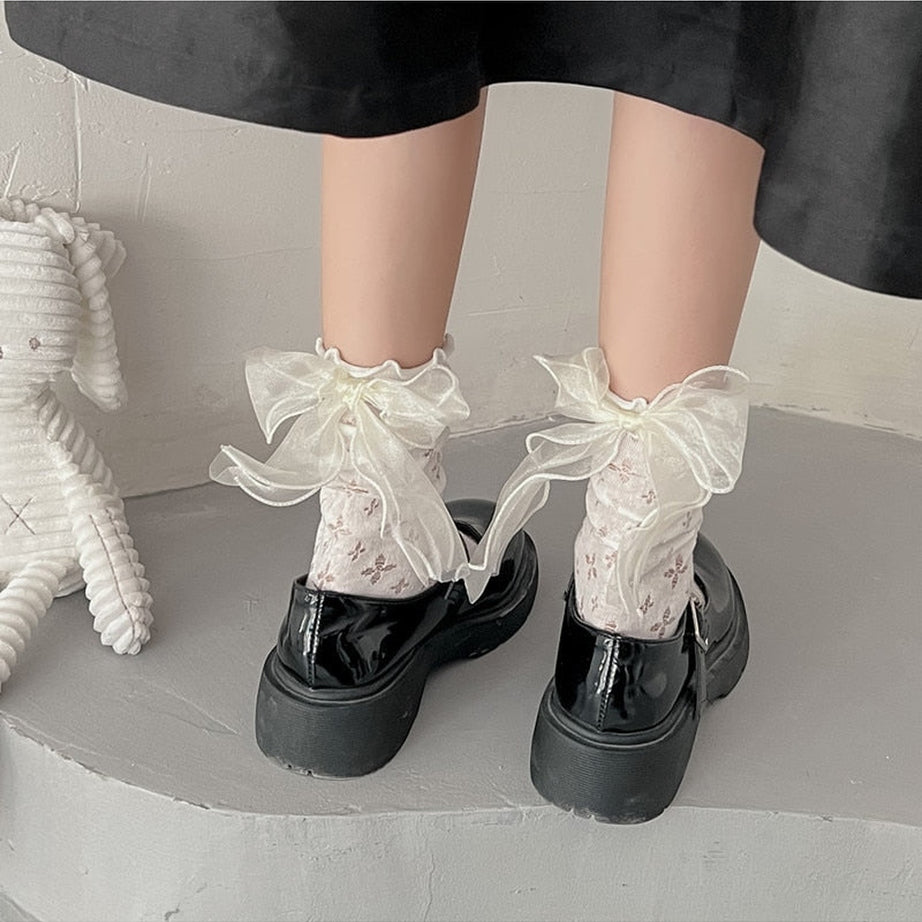 Y2k Summer Thin Breathable Kawaii Socks