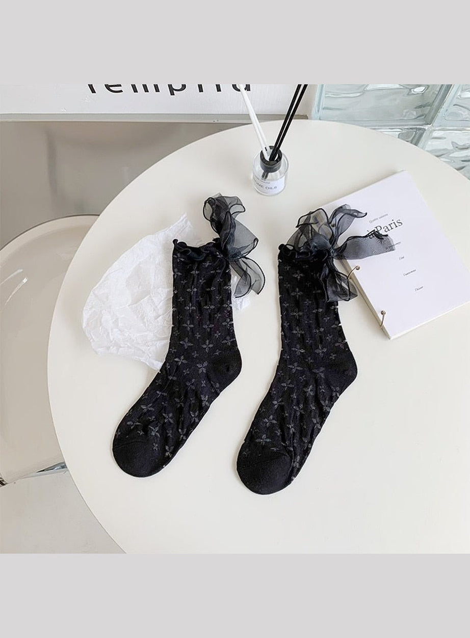 Y2k Summer Thin Breathable Kawaii Socks