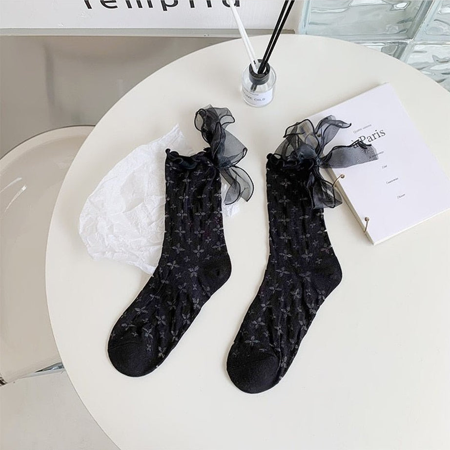 Y2k Summer Thin Breathable Kawaii Socks