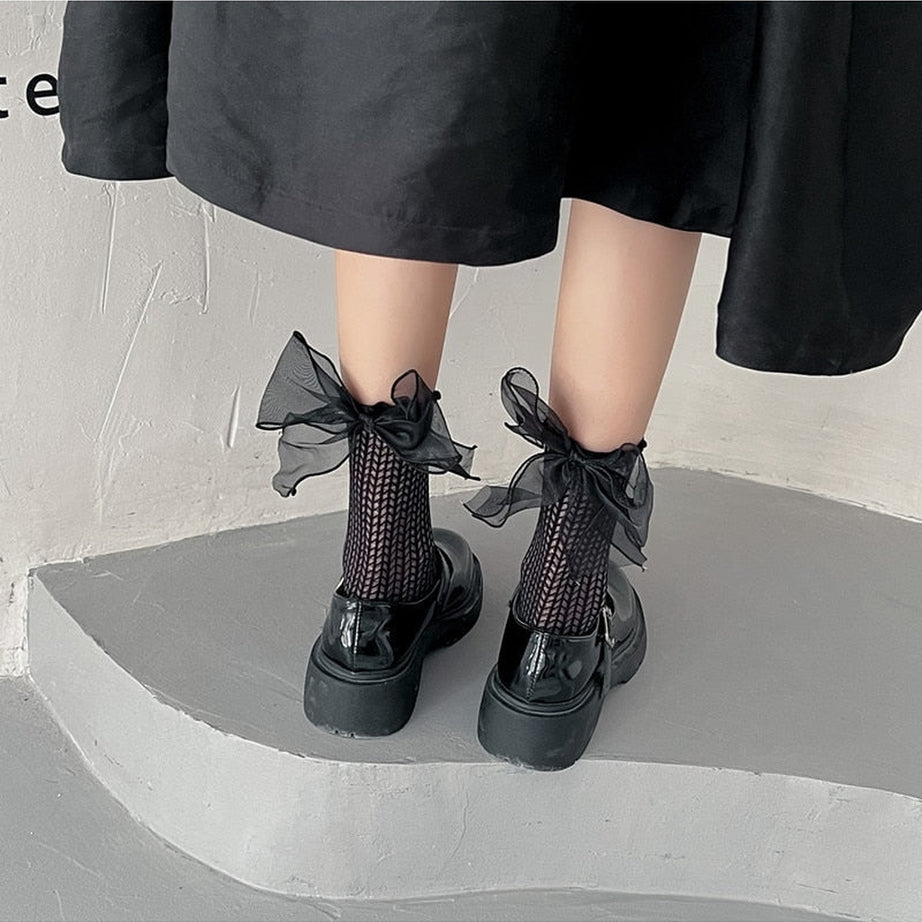 Y2k Summer Thin Breathable Kawaii Socks