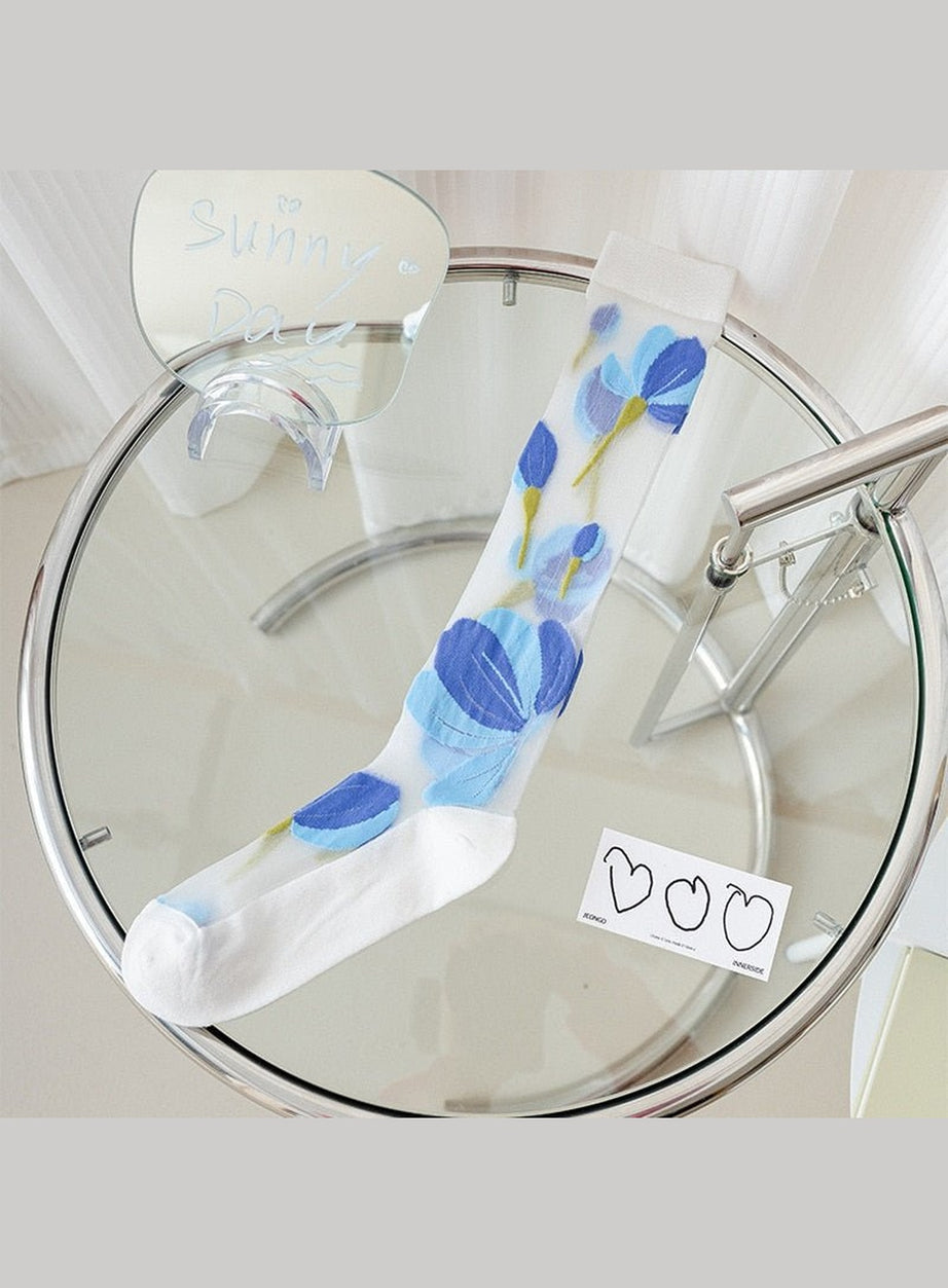 Y2k Summer Ultra-thin Nylon Long Socks