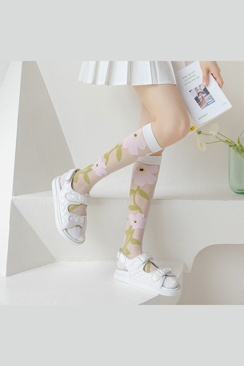 Y2k Summer Ultra-thin Nylon Long Socks
