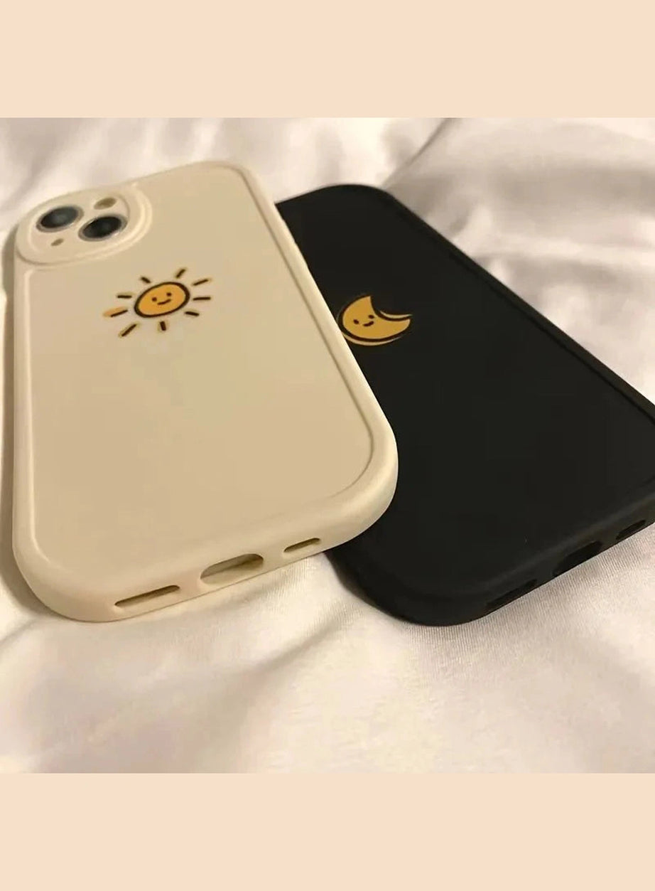 Y2k Sun Moon iPhone Case