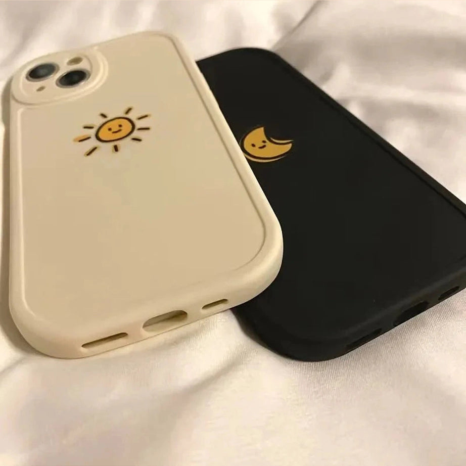 Y2k Sun Moon iPhone Case