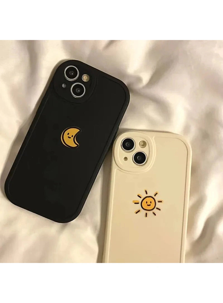 Y2k Sun Moon iPhone Case
