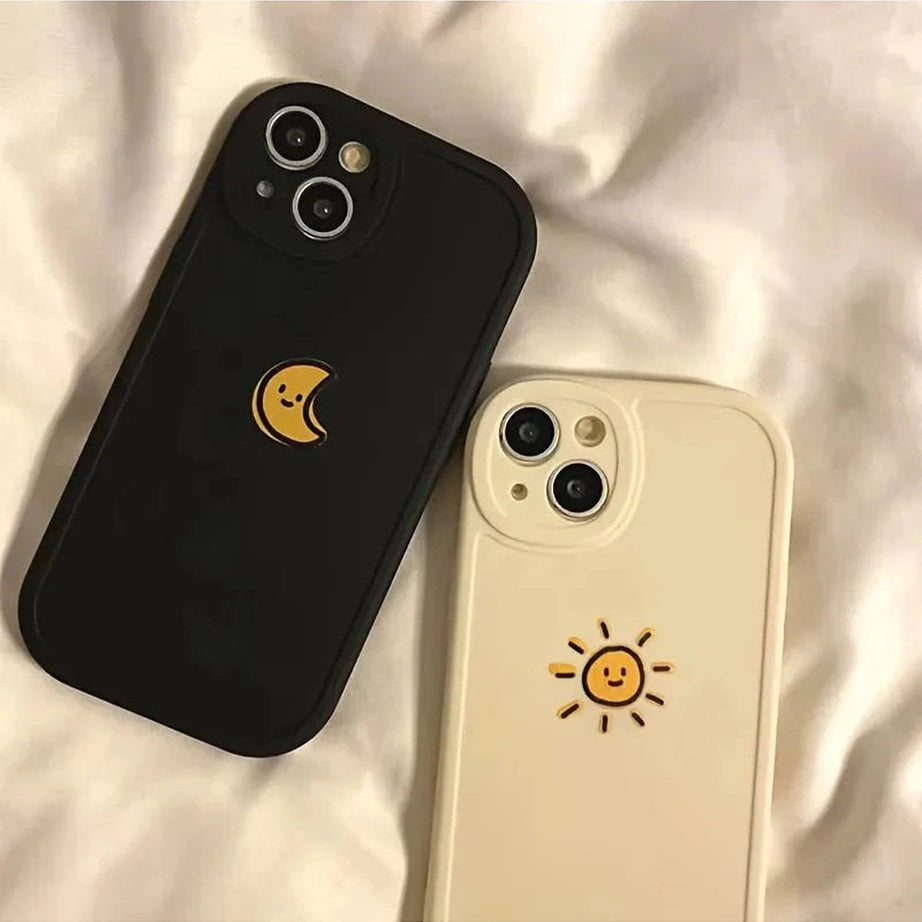 Y2k Sun Moon iPhone Case