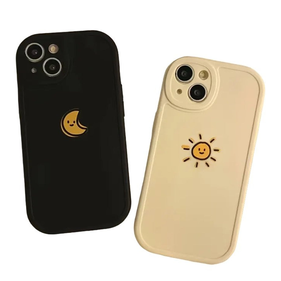 Y2k Sun Moon iPhone Case