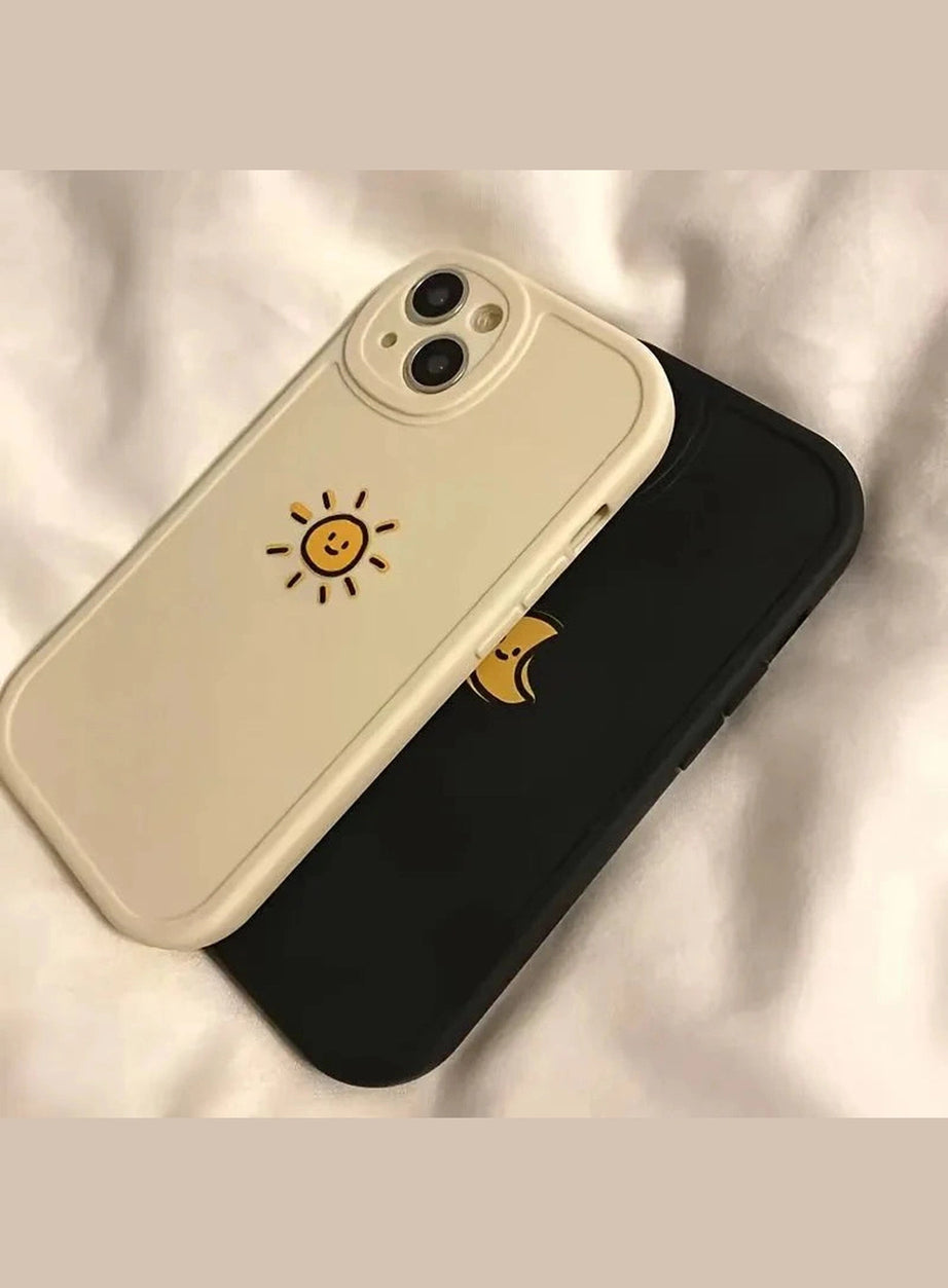 Y2k Sun Moon iPhone Case