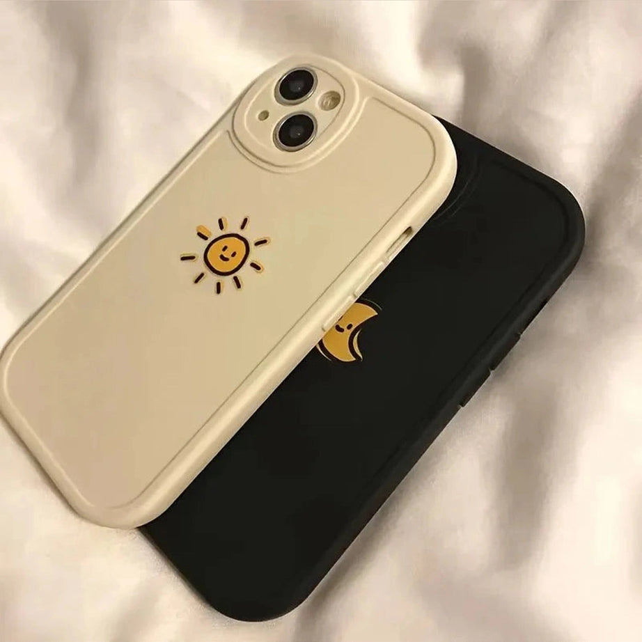 Y2k Sun Moon iPhone Case